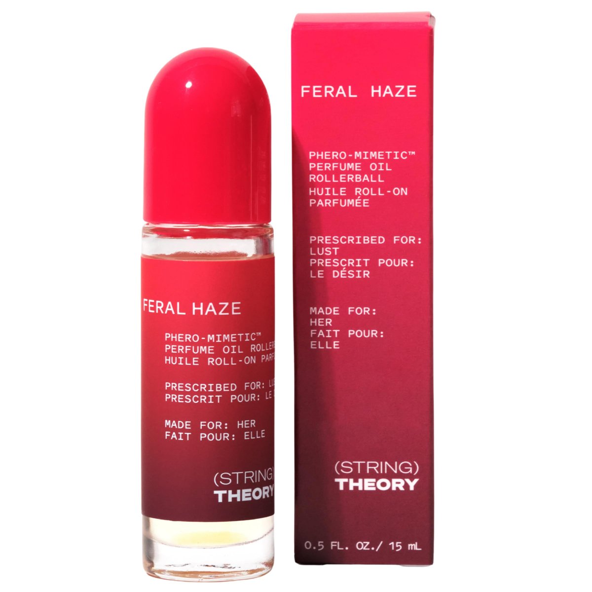 STRING THEORY Pheromone Roll On Perfume Oil for Women - Spicy & Sweet Vanilla Amber Boozy Gourmand Musk - Dark Rum, Vanilla, Creamy Tonka Bean - Long-Lasting Fragrance - Pheromones Phero-Mimetic Oil Avelisse