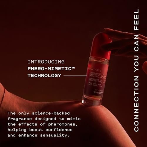 STRING THEORY Pheromone Roll On Perfume Oil for Women - Spicy & Sweet Vanilla Amber Boozy Gourmand Musk - Dark Rum, Vanilla, Creamy Tonka Bean - Long-Lasting Fragrance - Pheromones Phero-Mimetic Oil Avelisse