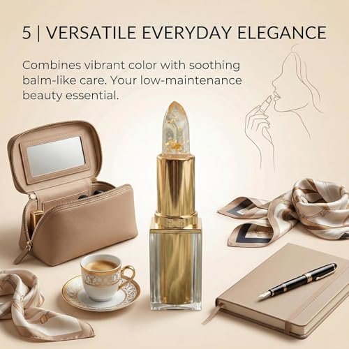 Bicotand PH Adaptive Color Changing Lipstick - Long-Lasting Hydration & Transferproof Clear Lip Color (2-Pack) Avelisse