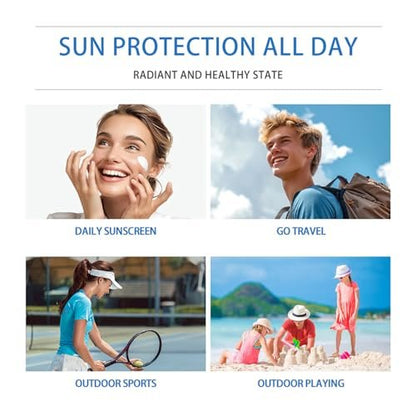 Loobexery Hyalu Cica Water-Fit Sun Serum SPF50 PA++++ - 2 Pack, 1.7 Fl Oz Each - Centella Madagascar Face Sunscreen, Matte No White Cast, UV Defense for All Skin Types Avelisse