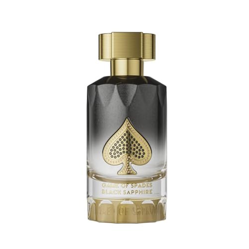 Jo Milano Game of Spades Black Sapphire Parfum - Unisex Eau de Parfum, 3.0 fl oz (90ml) Avelisse