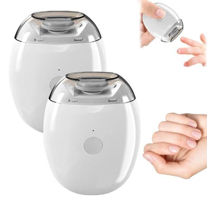 2026 New Electric Nail Clipper - Rechargeable 3 Speed Electric Nail Clippers for Seniors & Adults, Baby Electric Nail Trimmer with Light, Compact Automatic Nail Clipper for Nail Care (2 Pack) Avelisse