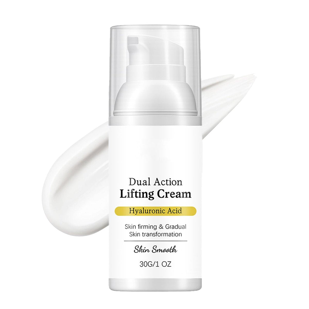 Gloramd Serum OKOA SKIN Dual Action Lifting Cream with Peptides & Hyaluronic Acid – Firming & Hydrating Face Moisturizer for All Skin Types Avelisse