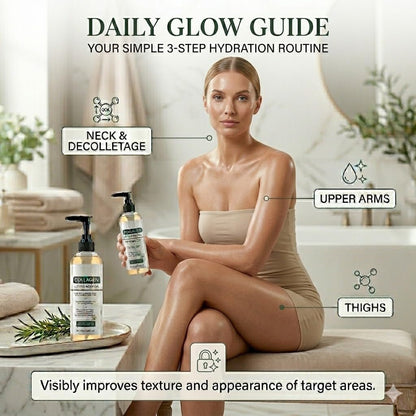 Elycura Collagen Lifting Body Oil – Hydrating & Firming Body Oil for Smoother, Younger-Looking Skin | Lightweight, Non-Greasy | 3.38 Fl Oz Avelisse