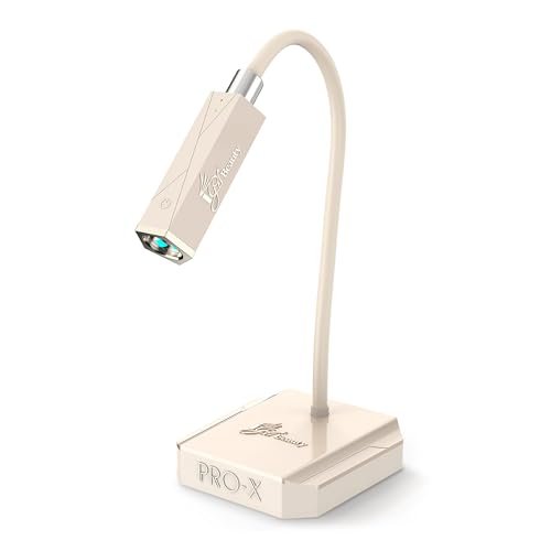 iGel Beauty PRO-X Mini LED Nail Lamp – Portable USB-C Rechargeable Flash Cure Light, Flexible Multi-Arm Design, Hands-Free Sensor, Cordless Nail Curing Lamp (Tan) Avelisse