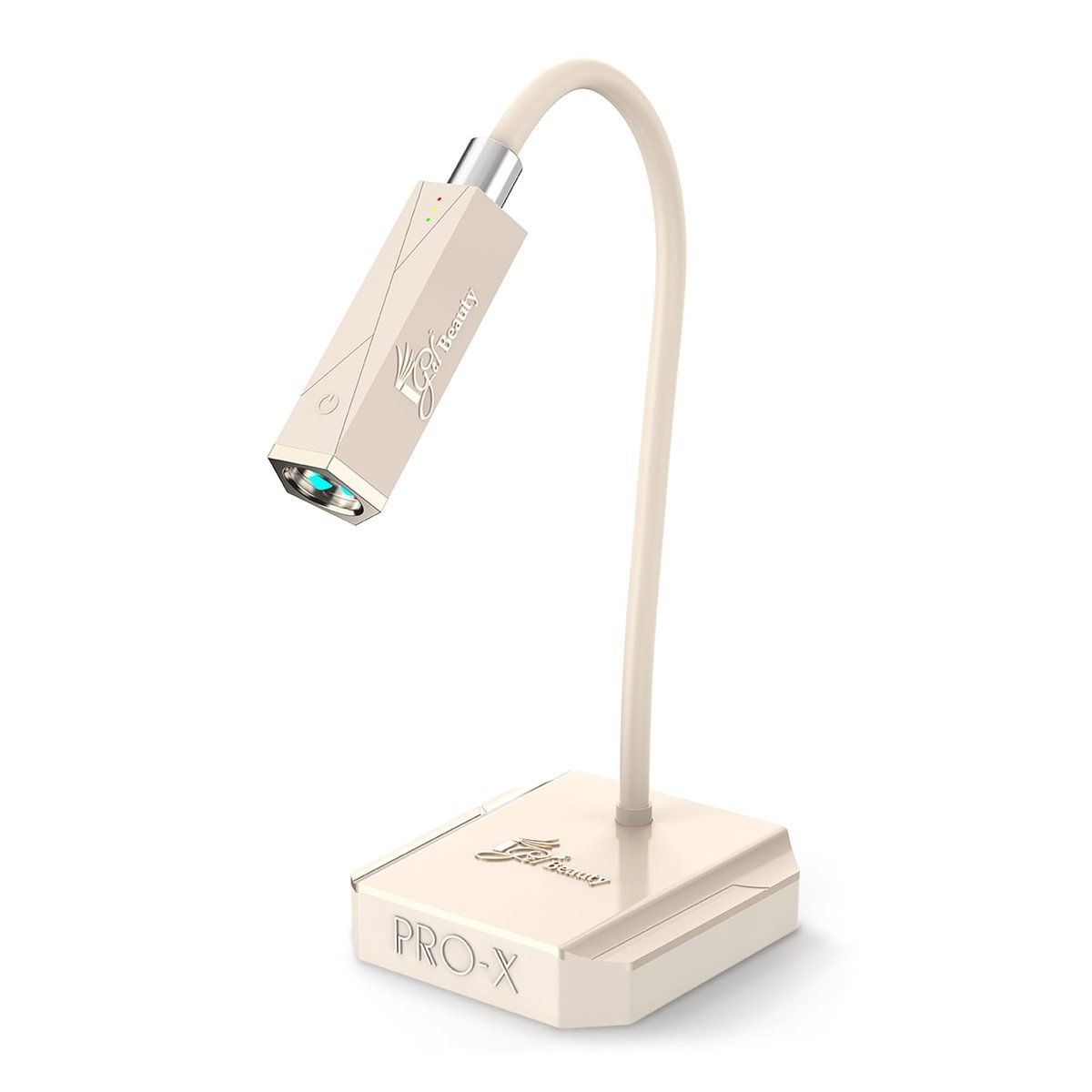 iGel Beauty PRO-X Mini LED Nail Lamp – Portable USB-C Rechargeable Flash Cure Light, Flexible Multi-Arm Design, Hands-Free Sensor, Cordless Nail Curing Lamp (Tan) Avelisse