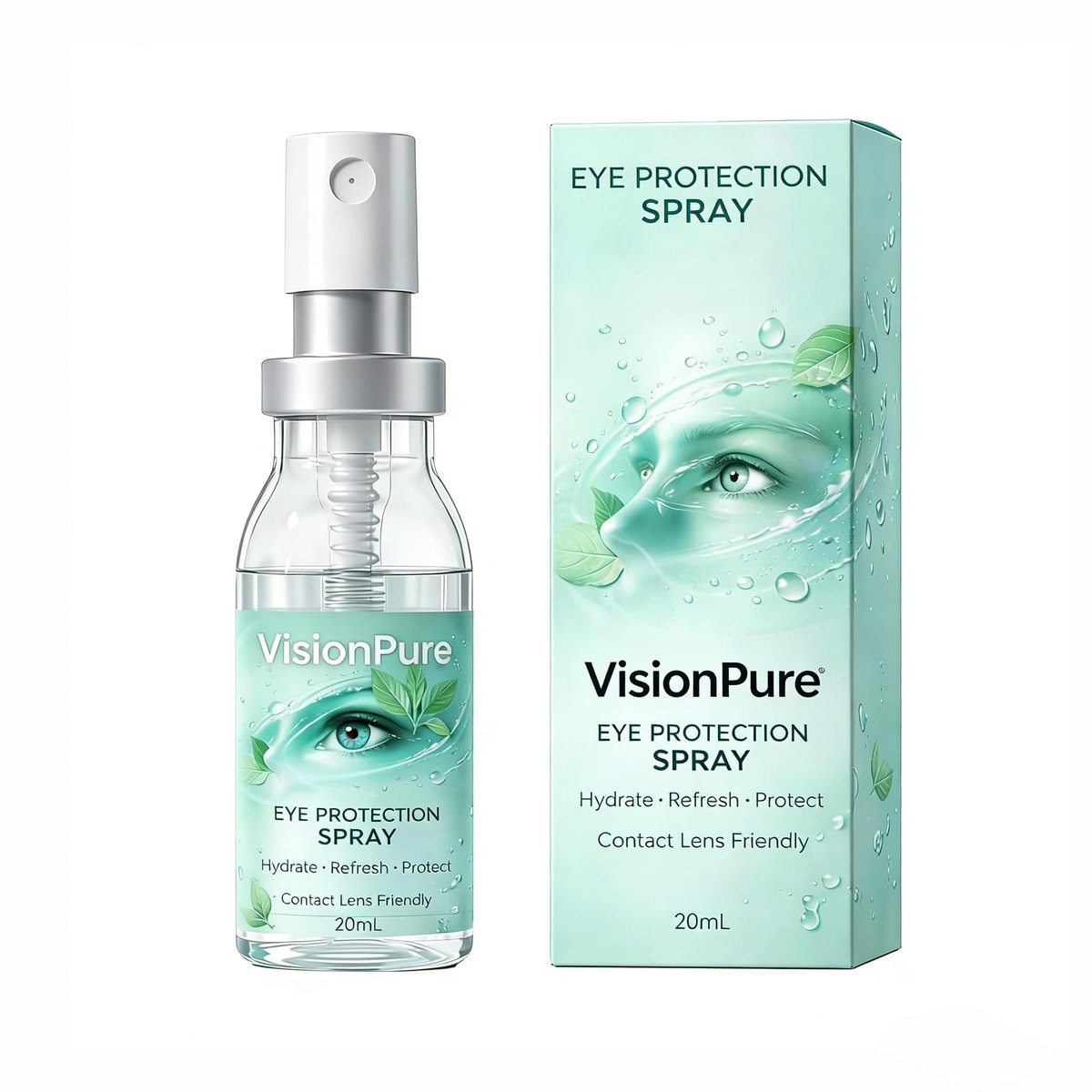 Aureph VisionPure Lutein Eye Spray, 20ml – Premium Eye Care Mist Avelisse