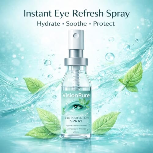 Aureph VisionPure Lutein Eye Spray, 20ml – Premium Eye Care Mist Avelisse