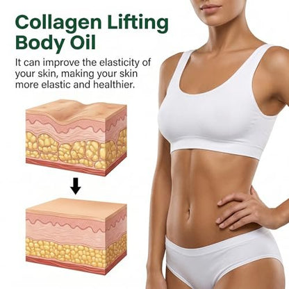 Collagen Lifting Body Oil After Shower – Skin Tightening & Firming Moisturizer Avelisse
