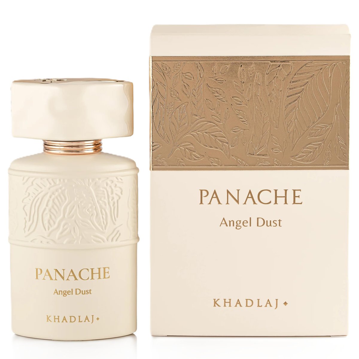Khadlaj Panache Angel Dust – Sweet, Fruity, Creamy, Musky Extrait de Parfum – Long-Lasting Women's Fragrance, 3.4 oz / 100ml Avelisse