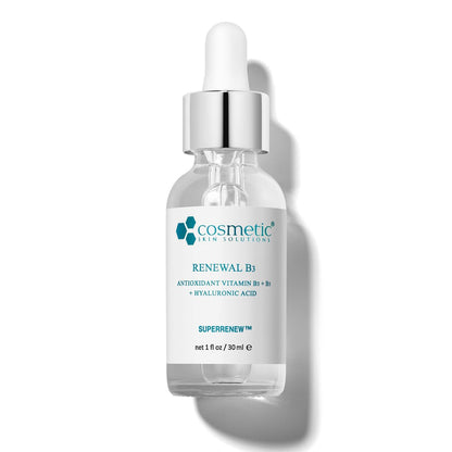 Renewal B3 Serum – 5% Niacinamide with Hyaluronic Acid & Vitamin B5 – Hydrating Face Serum for Dry & Dehydrated Skin – Improves Fine Lines, Uneven Tone & Enlarged Pores – 1 Fl Oz