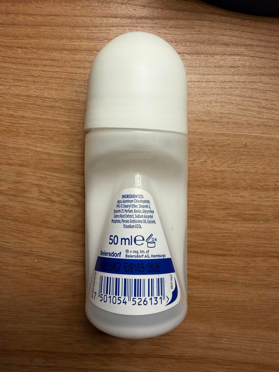 NIVEA Aclarado Tono Natural Efecto Satin Roll-On Deodorant 50ml – 72H Odor Protection & Smooth Underarm Care with Avocado Oil & Vitamin C Avelisse