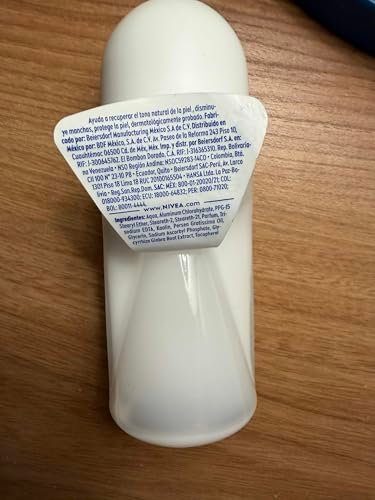 NIVEA Aclarado Tono Natural Efecto Satin Roll-On Deodorant 50ml – 72H Odor Protection & Smooth Underarm Care with Avocado Oil & Vitamin C Avelisse