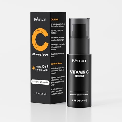 Vitamin C Serum for Face - CE Ferulic Acid Facial Serum for Dark Spots, Uneven Tone & Fine Lines – Paraben-Free – 30ml Brightening & Hydrating Serum - görsel 2