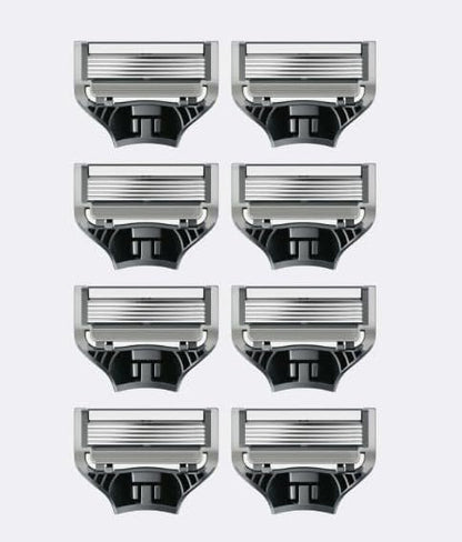 Premium 5-Blade Razor Refills for Men – 8 Count Cartridges, Close & Comfortable Shave, Compatible with Harry Razor Avelisse