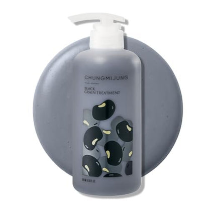 ChungMiJung Black Grain Deep Conditioning Hair Treatment - Repairing Conditioner for Damaged & Dry Hair, Smoothing & Frizz Control, Korean Hair Care, 500ml