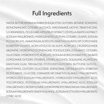 titto Aqua Deep Porin Cream – Hydrating Face Moisturizer with Hyaluronic Acid, Ceramide & Panthenol for Glowing Skin & Barrier Repair, 1.69 fl oz