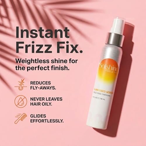 Solshine Hair Sunkissed Serum – Lightweight White Serum for Natural Sun-Kissed Highlights, 4 Fl Oz - görsel 4